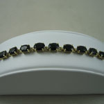 Sapphire and 14KT Gold Tennis Bracelet