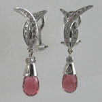 Adler Topaz Wedding Earrings