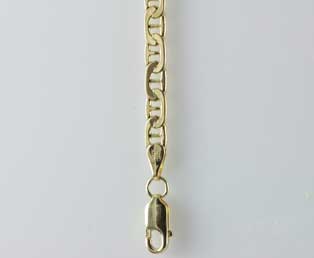 Gold Anchor Chain Necklace
