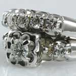 Traditional Vintage Matching Bridal Set