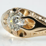 Vintage Old European Diamond Ring