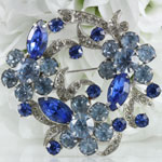 Vintage Eisenberg Blue Brooch