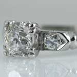 VVS2 European Diamond Engagement Ring