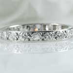 Estate Diamond Eternity Wedding Band