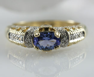 Vintage Tanzanite Ring