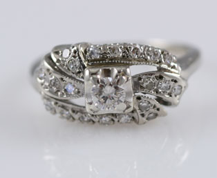 Estate Wedding Diamond Ring