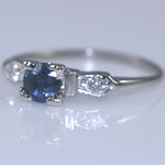 Antique Sapphire Wedding Ring