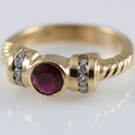 Ruby Diamond Ring