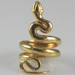 Gold Snake Ring