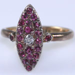 Antique Ruby Diamond Ring