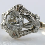 Antique European Diamond Wedding Ring