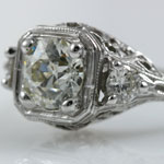 Early 1900s Filigree Wedding Ring