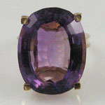 Big Amethyst Ring