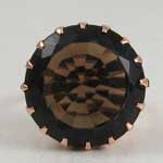 Huge Smoky Quartz Ring