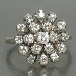 Diamond Pin Cushion Ring