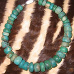 Turquoise Necklace - Unpolished Heavy Turquoise Necklace