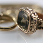 Antique Watch Fob Chain