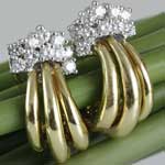 Vintage Diamond Earrings