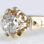 Old Mine Antique Wedding Ring