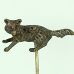 Antique Fox Tie Pin