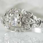 Estate Diamond Engagement Ring
