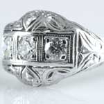 Estate Diamond Engagement Ring Gold