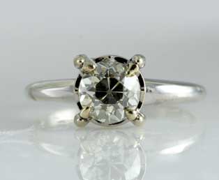Yellow Diamond Engagement Ring
