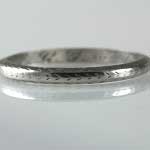 Thin Platinum Wedding Band