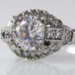 Estate Engagement Ring Mounting