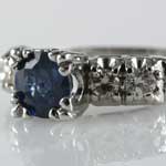 Vintage Sapphire Engagement Ring