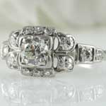 Antique 1920s Wedding Ring