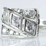 Estate Diamond Dinner Ring