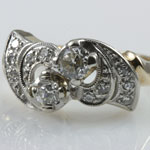 Old European Cut Diamond Ring