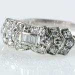 Ladies Diamond Platinum Engagement Ring