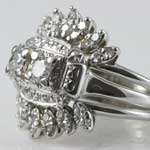Estate White Gold Wedding Set