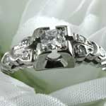 Barth Diamond Engagement Ring