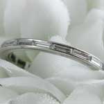 Diamond Baguette Eternity Wedding Ring