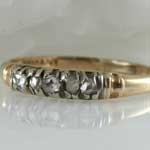 Antique Rose Cut Diamond Ring