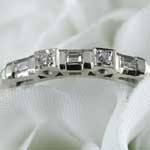 Estate Diamond Wedding Band