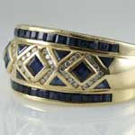 LeVian Vintage Sapphire Ring