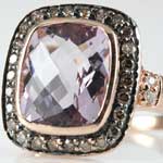 LeVian Pink Amethyst Ring