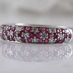 LeVian Ruby Diamond Ring