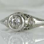 Estate Belais Engagement Ring