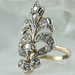 Antique Edwardian Diamond Dinner Ring