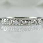 1940s Diamond Wedding Band