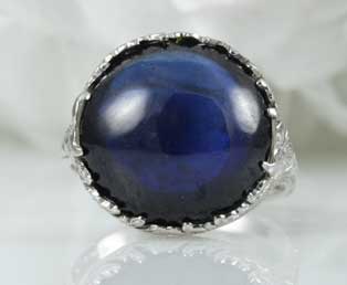 Art Deco Sapphire Cocktail Ring