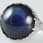 Art Deco Sapphire Cocktail Ring
