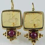 Tagliamonte Pegasus Ruby Earrings