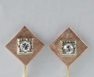 Estate Old Diamond Earrings