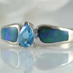 Asher Opal Topaz Ring